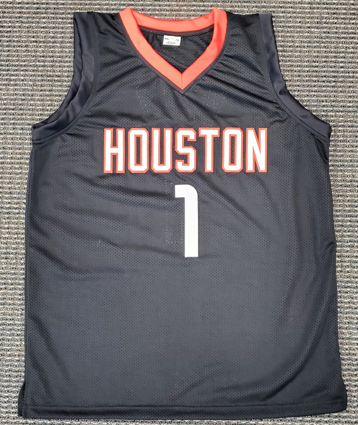 Houston Rockets John Wall Autographed Signed Black Jersey Beckett BAS