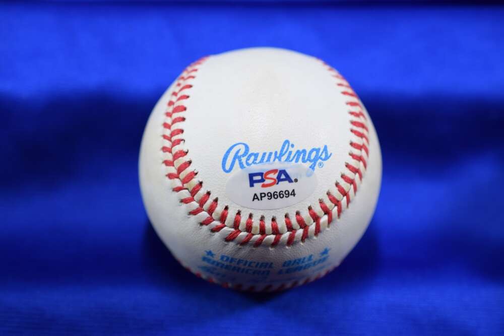 Ray Dandridge PSA DNA Autograph American League OAL Signed Baseball Negro League