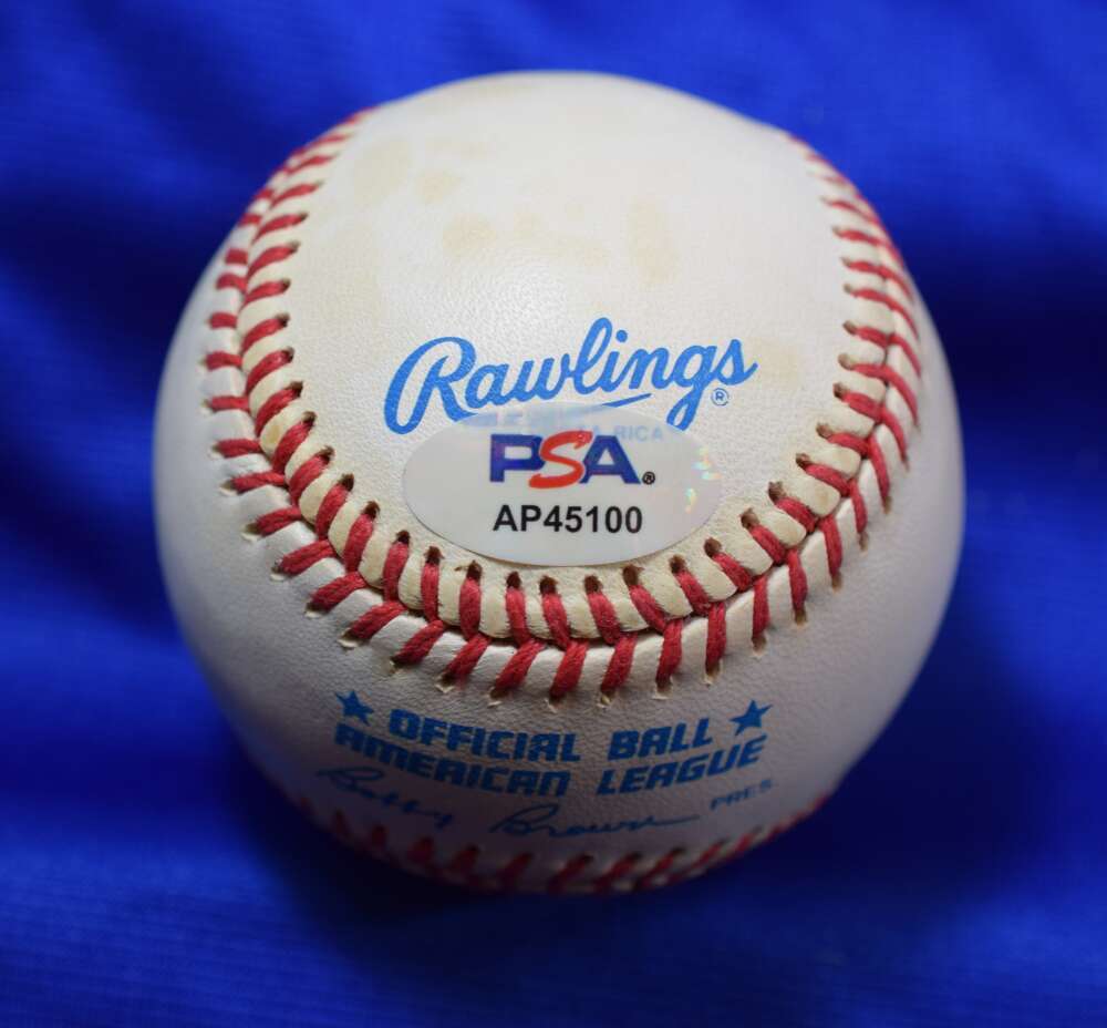 Mel Allen PSA DNA Autographed American League Signed Baseball