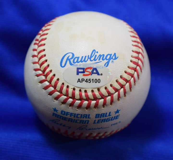 Mel Allen PSA DNA Autographed American League Signed Baseball