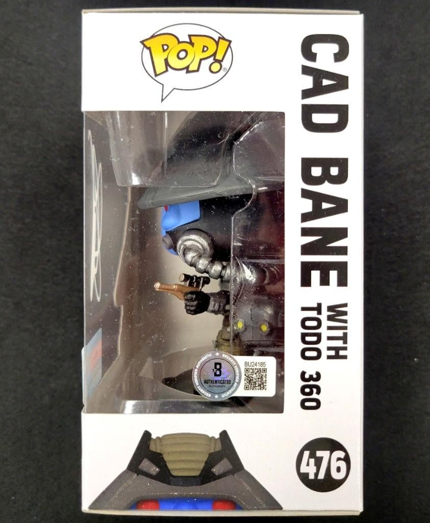 Seth Green signed Cad Bane Todo 360 Funko Pop! 476 Star Wars auto Beckett BAS