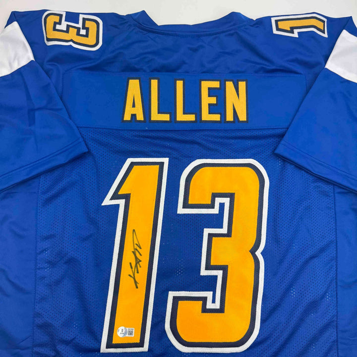 Signed Keenan Allen Los Angeles LA Color Rush Jersey Jersey JSA COA