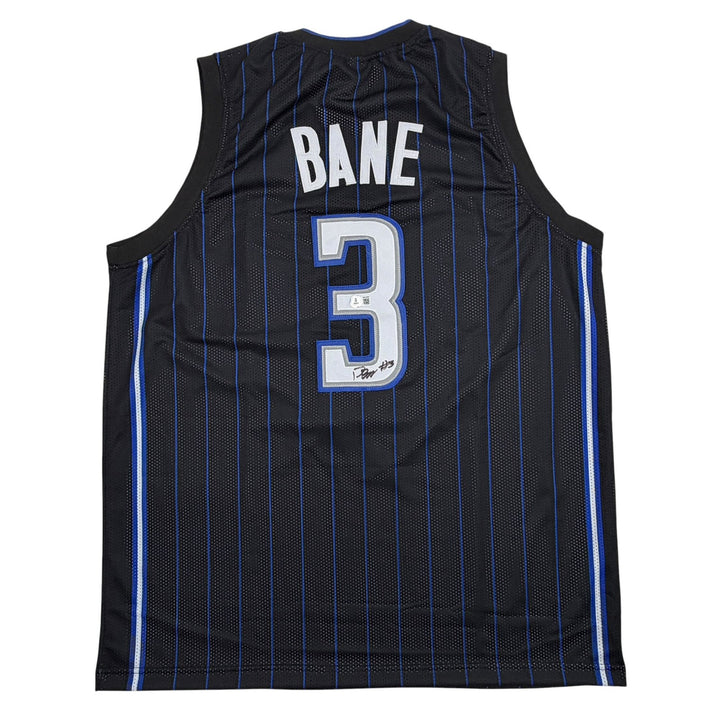 Autographed/Signed Desmond Bane Orlando Black Pinstripe Jersey Beckett BAS COA