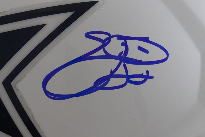 Emmitt Smith Signed Dallas Cowboys Authentic 2022 ALT Helmet Beckett WIT 57520