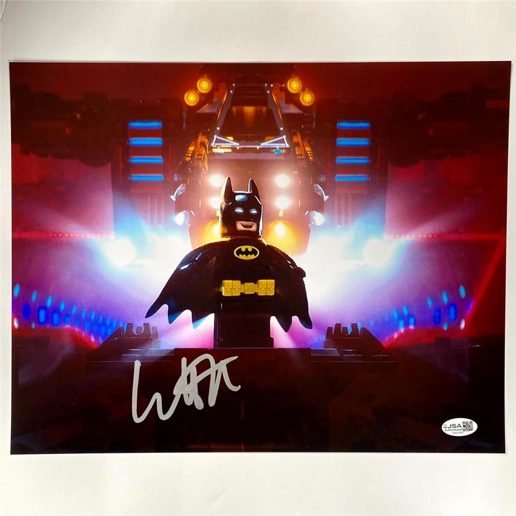 Will Arnett signed Lego Batman Movie 11x14 Photo Poster autograph (B) ~ JSA