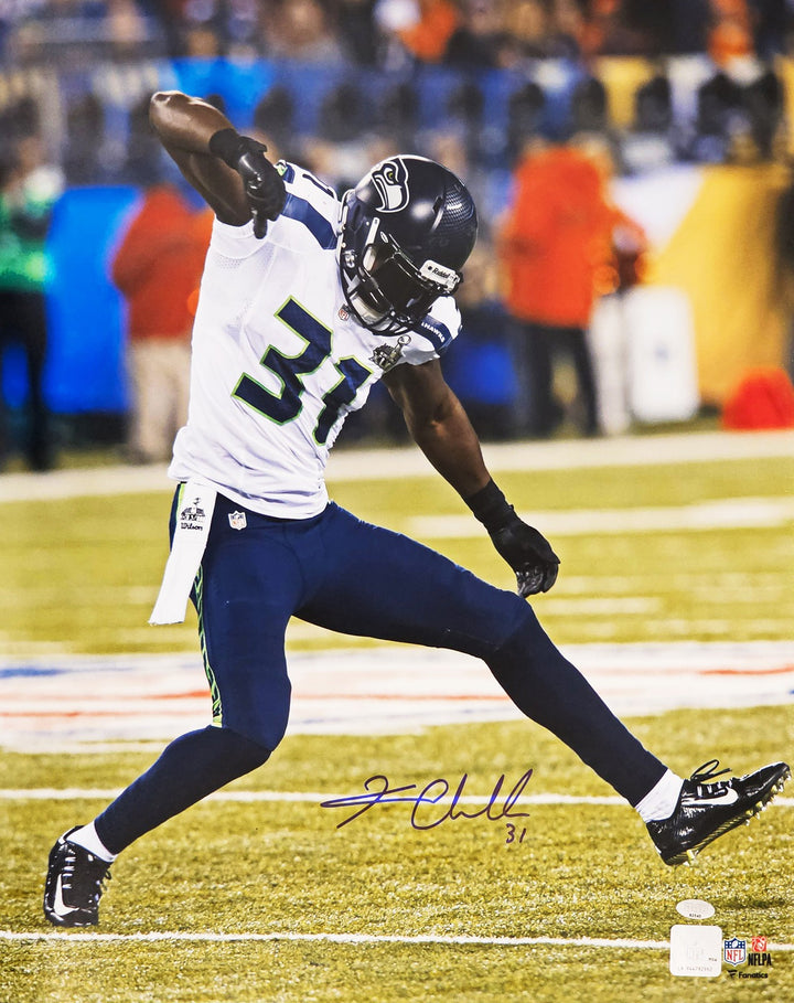 Kam Chancellor Auto Signed 16x20 Photo Seahawks Super Bowl 48 SB XLVIII MCS Holo
