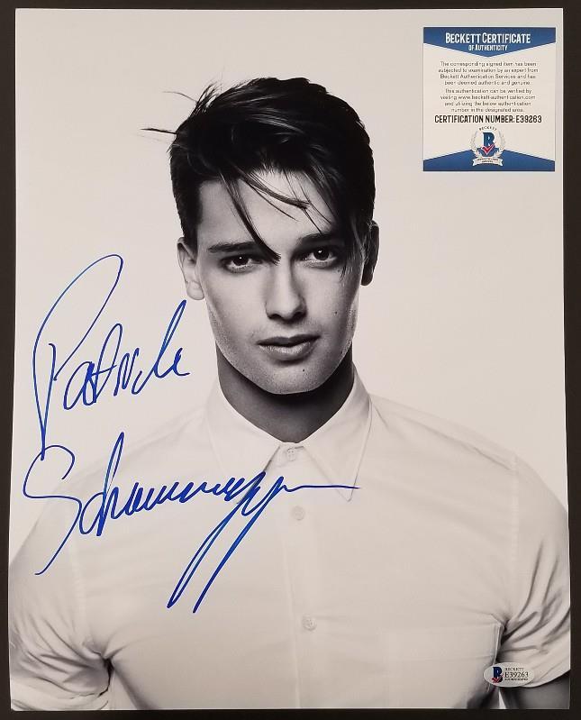 PATRICK SCHWARZENEGGER Signed 11x14 Photo Actor Arnold ~ Beckett BAS COA