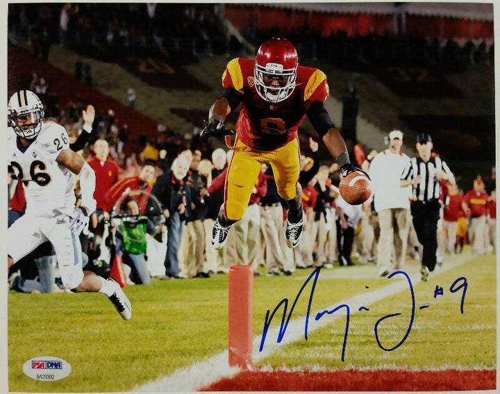 MARQISE LEE Signed 8x10 Photo #2 Auto USC Trojans Jaguars w/ PSA/DNA COA