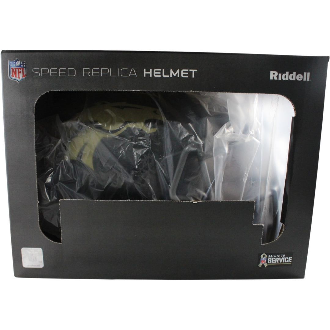 Dre Greenlaw Autographed Denver Broncos F/S 25 STS Helmet Beckett Witness 54649