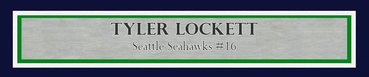 Tyler Lockett Signed Framed 16x20 Photo Seahawks Toe Tap Touchdown MCS Holo