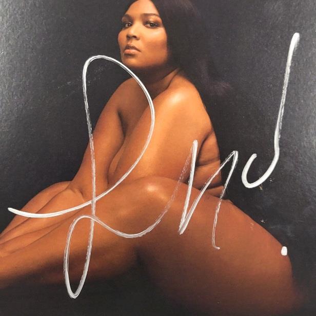Lizzo signed Cuz I Love You Vinyl Album Cover Rap autograph (B) ~ Beckett BAS