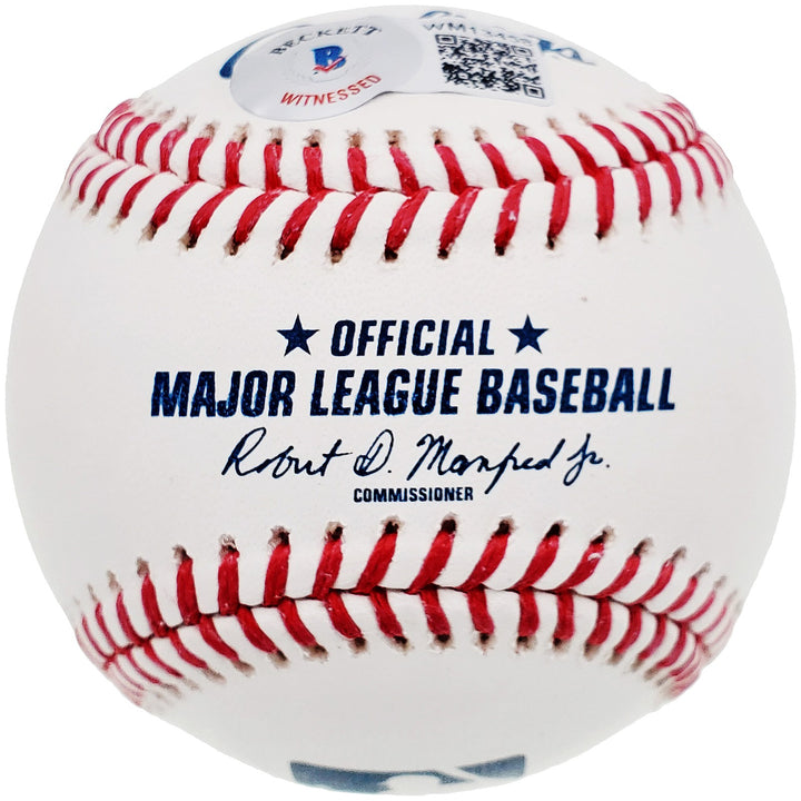 Manny Ramirez Autographed Signed MLB Baseball Boston Red Sox Beckett