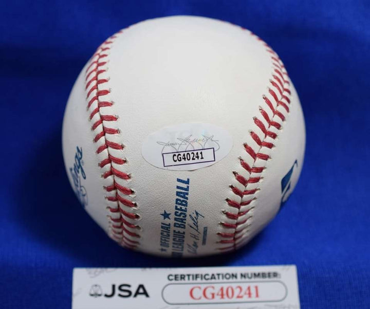 Jason Isringhausen JSA Autograph Major League Signed Baseball 2006 World Champs