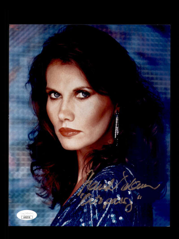 Maud Adams JSA Coa Signed 8x10 Photograph James Bond Autograph