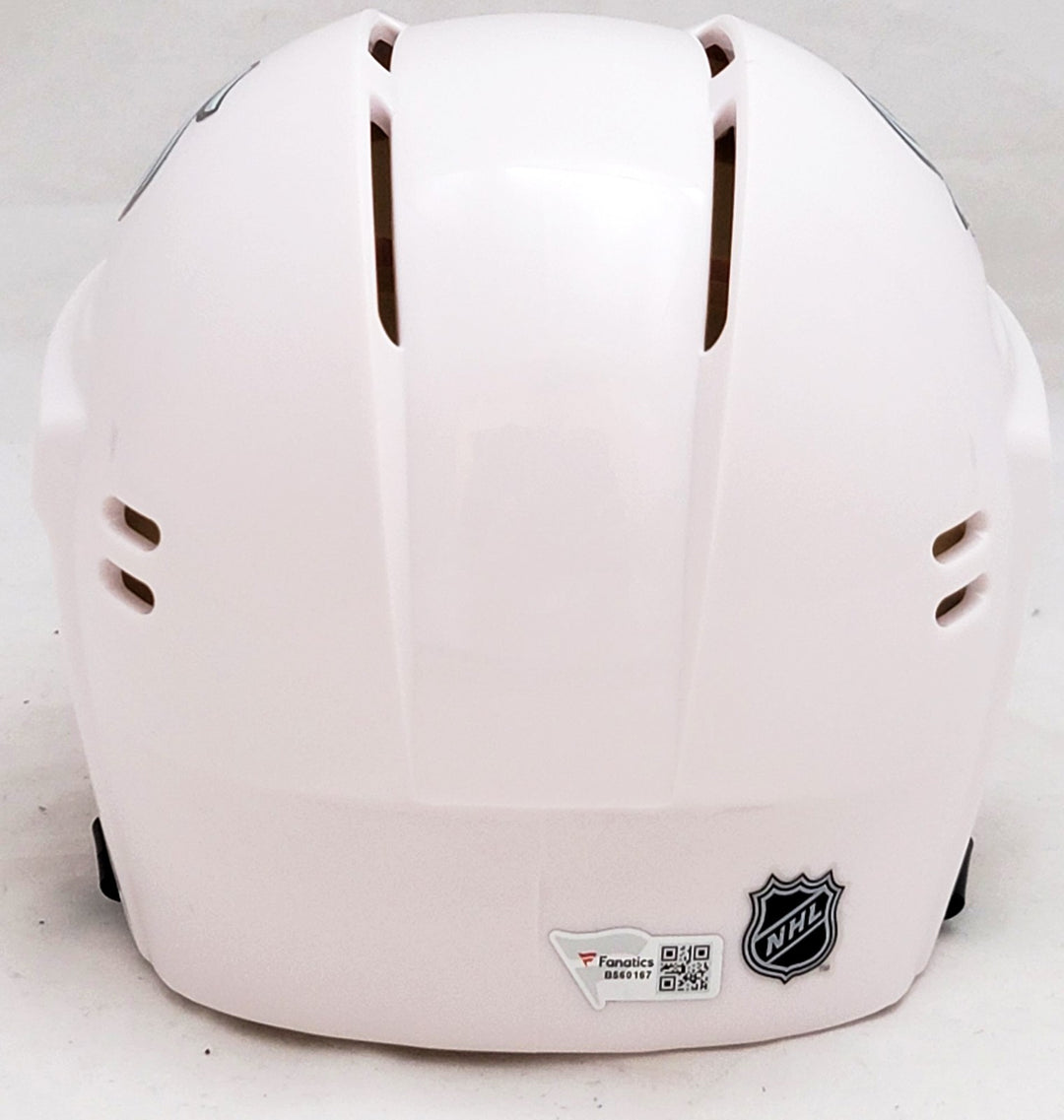 Jordan Eberle Autographed Signed Seattle Kraken White Mini Helmet Fanatics Holo