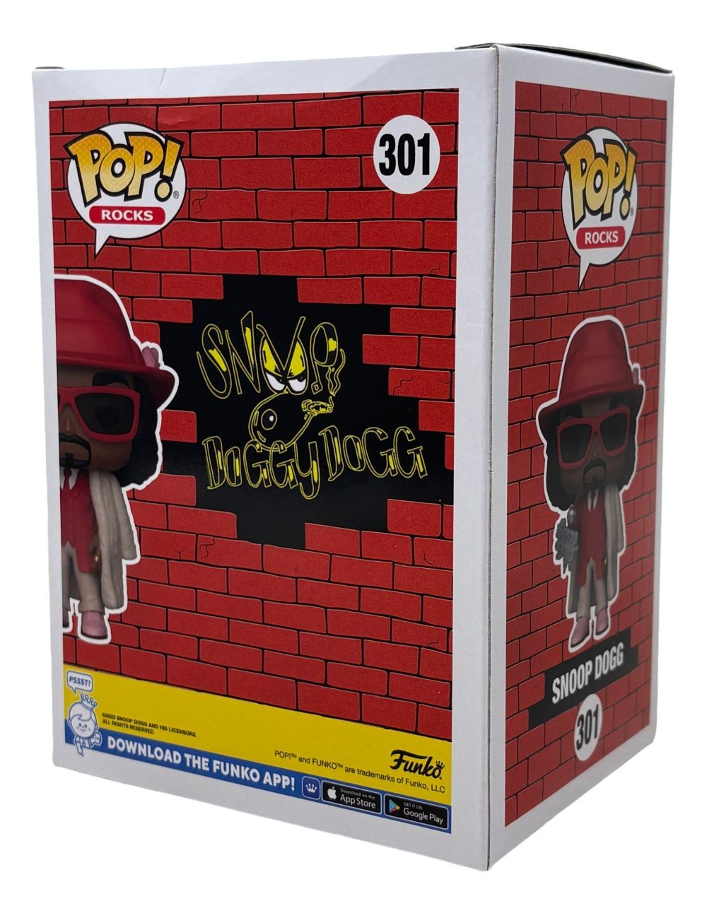 Snoop Dogg Signed Funko Pop #301 JSA QR
