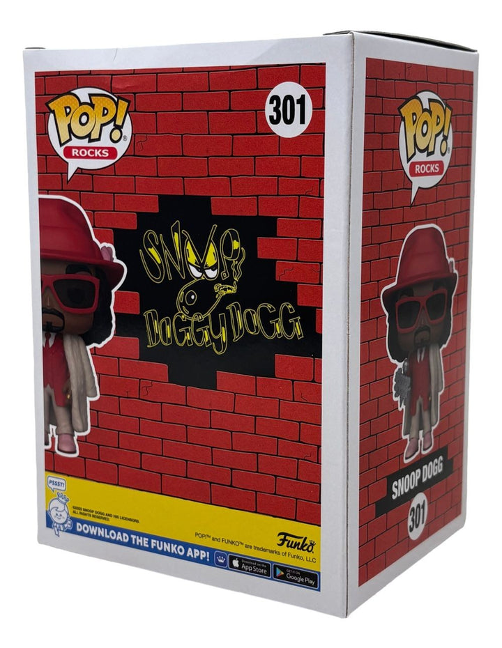 Snoop Dogg Signed Funko Pop #301 JSA QR