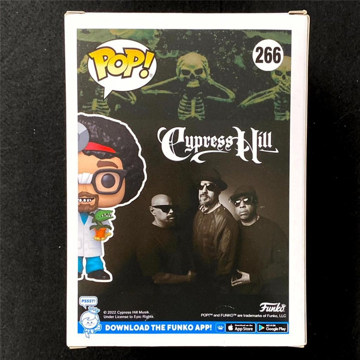 B-Real signed Cypress Hill Dr. Greenthumb Funko Pop! 266 figure autograph PSA