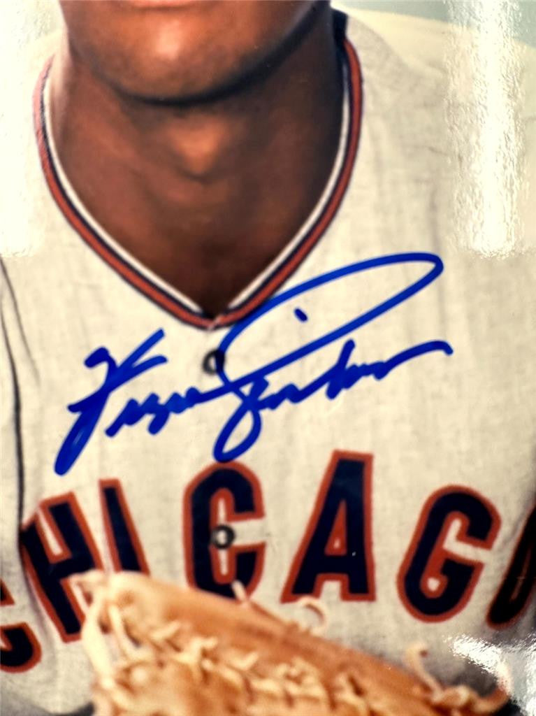 Ferguson Jenkins signed Chicago Cubs 8x10 Photo autograph ~ Beckett BAS