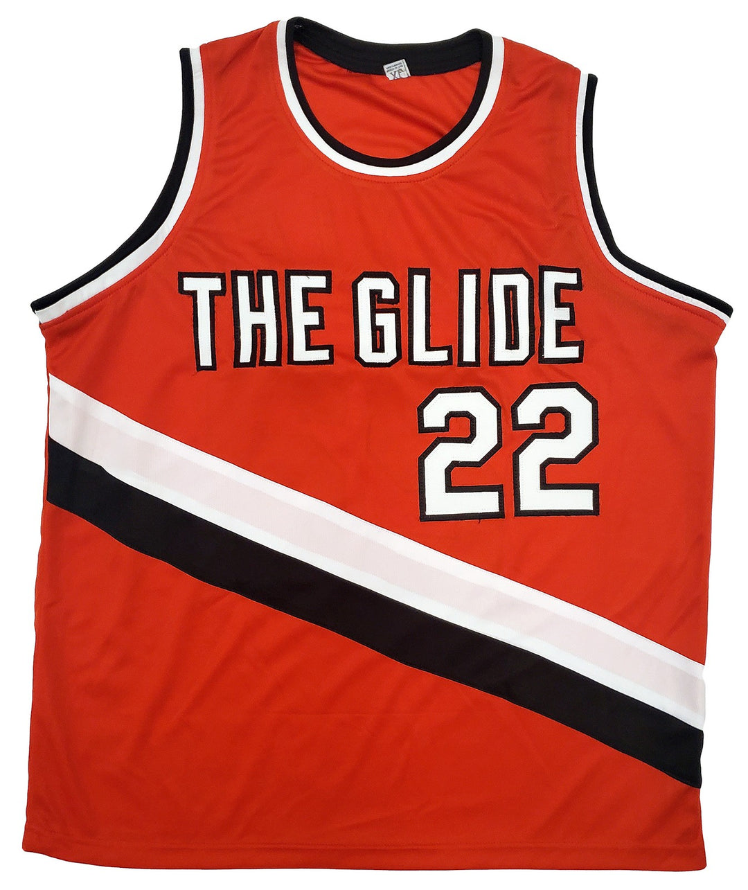 Portland Trail Blazers Clyde Drexler Autographed Signed Red Jersey JSA