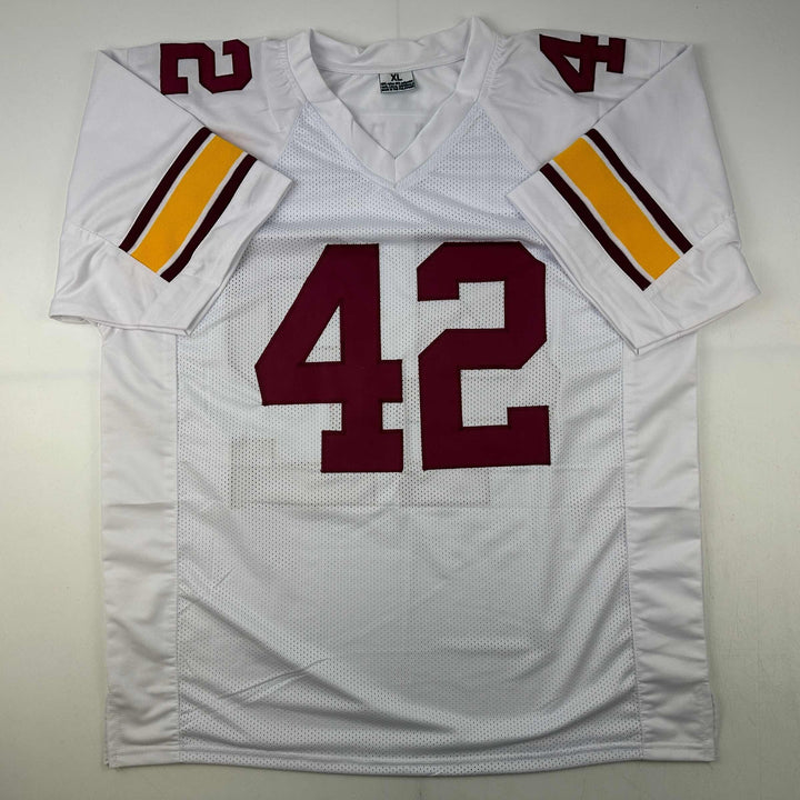 Facsimile Autographed Pat Tillman Arizona State White Reprint Jersey Men's XL