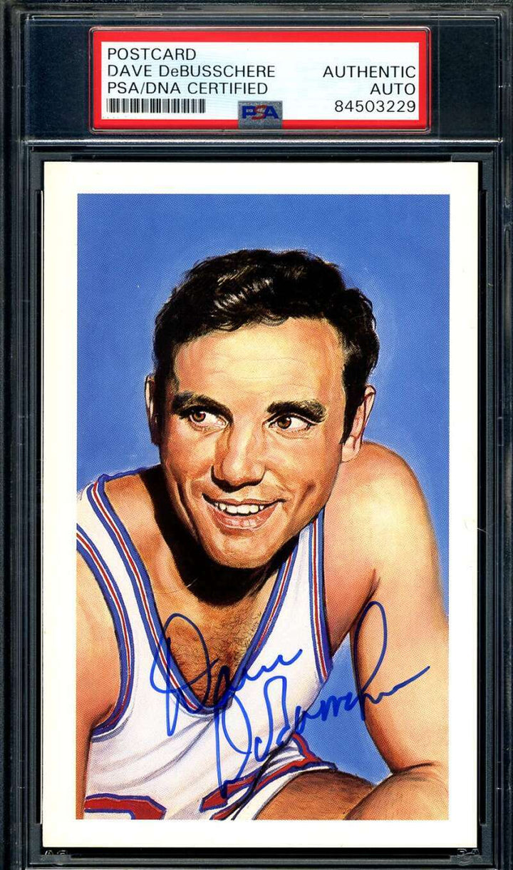 Dave DeBusshere PSA DNA Coa Signed 1992 Center Court Autograph