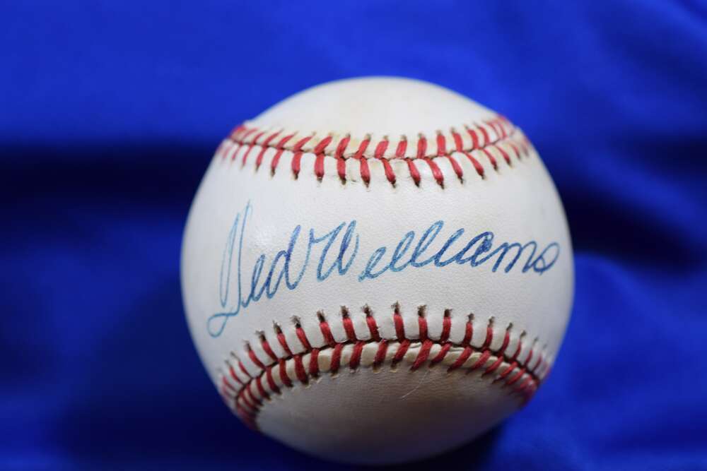 Ted Williams PSA DNA Autograph MacPhail American League Signed Baseball
