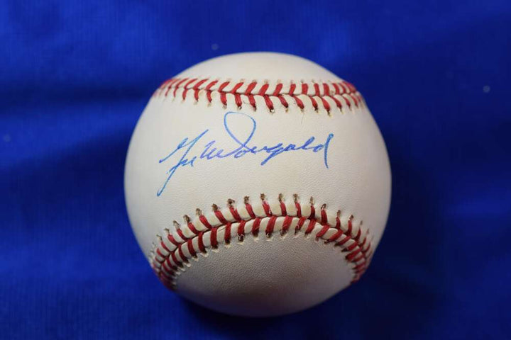 Gil McDougald PSA DNA Autograph American League Signed Baseball OAL