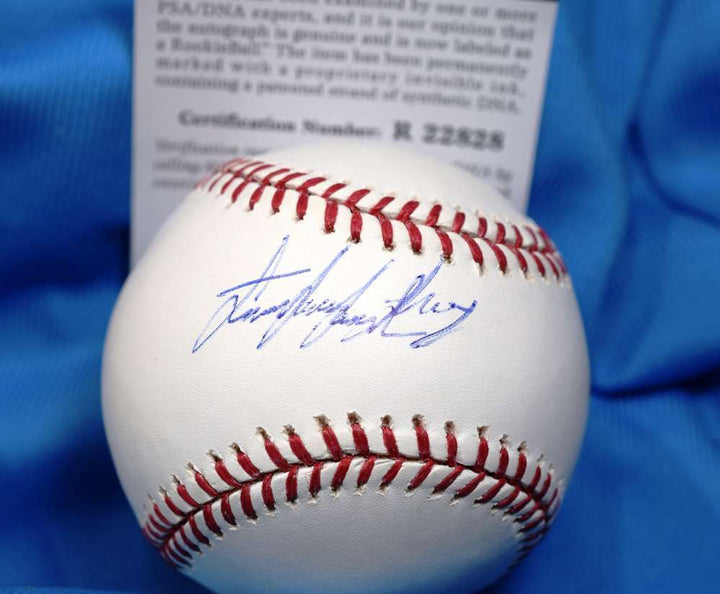 Miguel Sano Signed Psa Dna Coa Major League Oml Baseball Authentic Autographed