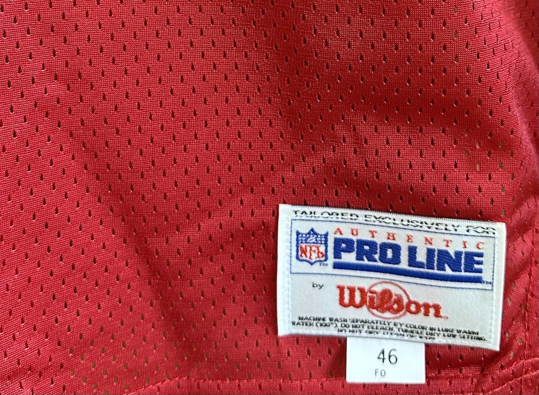 Joe Montana Signed 49ers Pro Line Wilson Authentic Jersey Vintage Auto UDA HOF