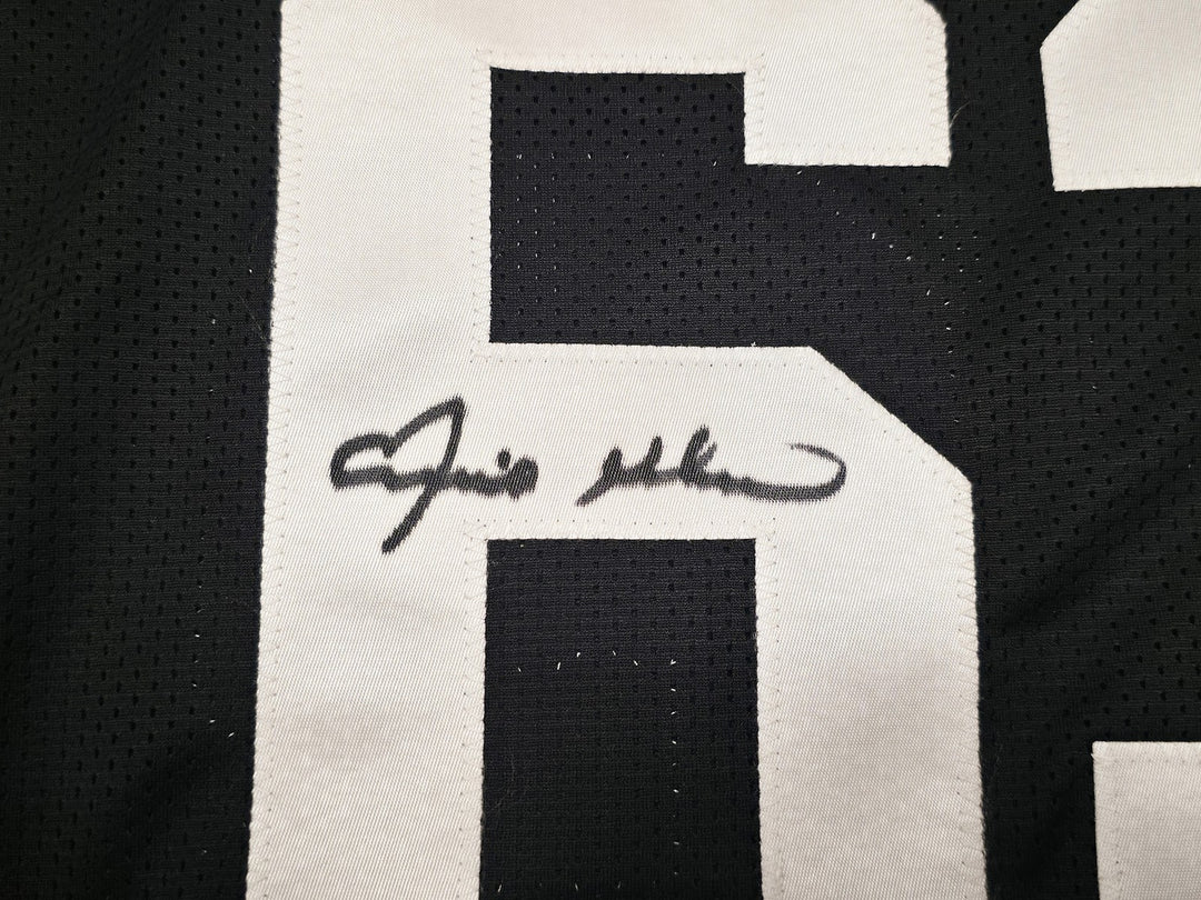 Pittsburgh Steelers Ernie Holmes Autographed Black Jersey PSA/DNA
