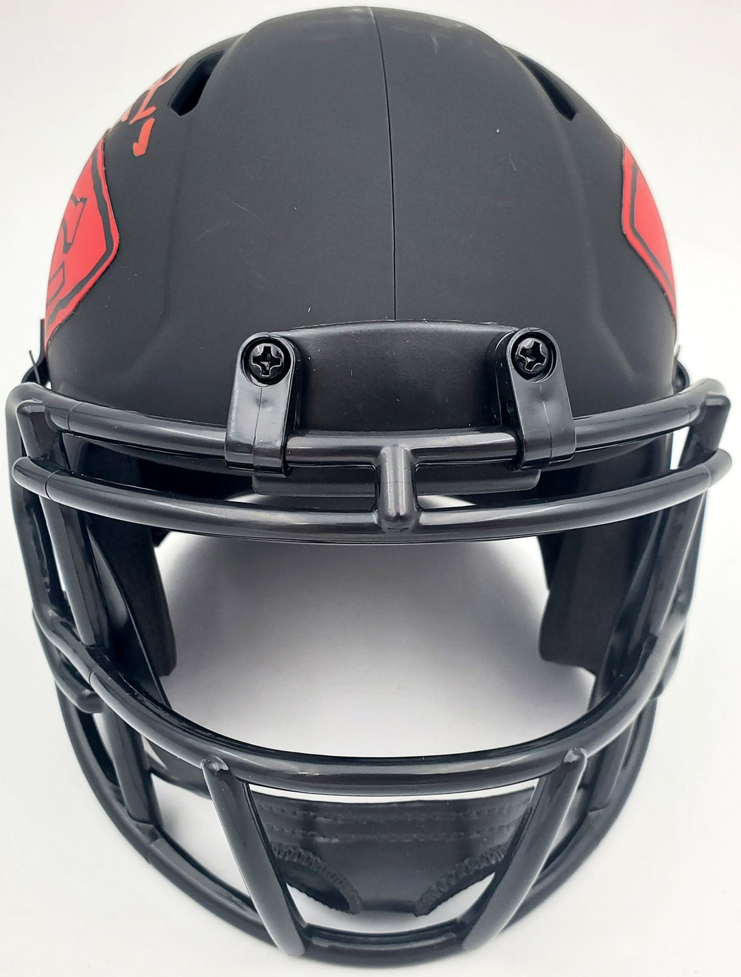 Mecole Hardman Signed Kansas City Chiefs Eclipse Black Speed Mini Helmet Beckett