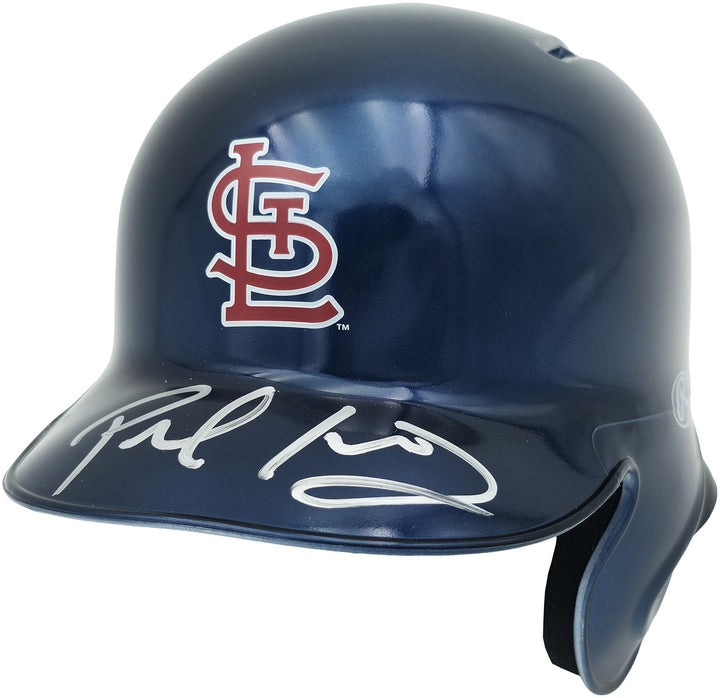 Paul Goldschmidt Auto St. Louis Cardinals Chrome Blue Mini Helmet Fanatics