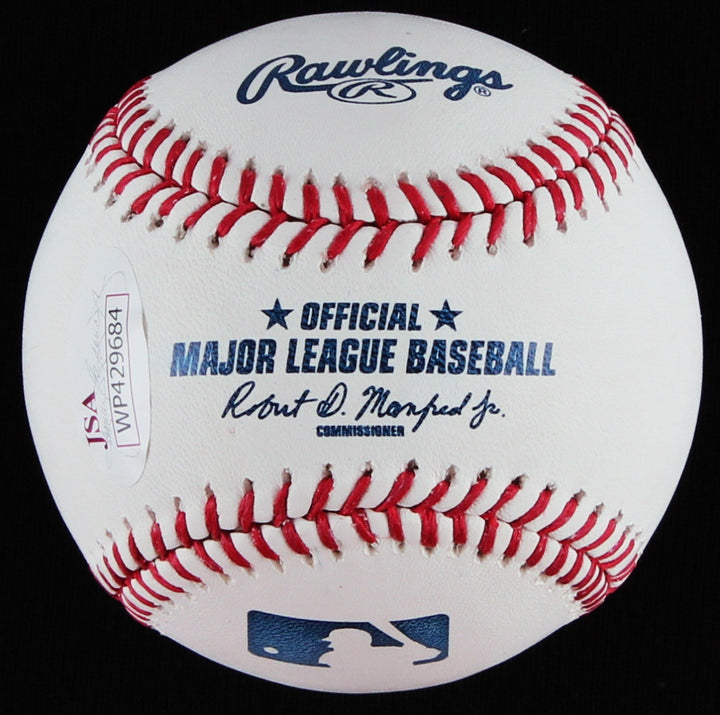 CORBIN BERNSEN "STRIKE THIS MOTHERF***ER OUT DORN" AUTO BALL MAJOR LEAGUE MOVIE