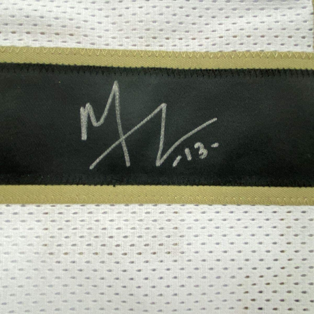 Autographed/Signed MICHAEL THOMAS New Orleans White Football Jersey JSA COA Auto