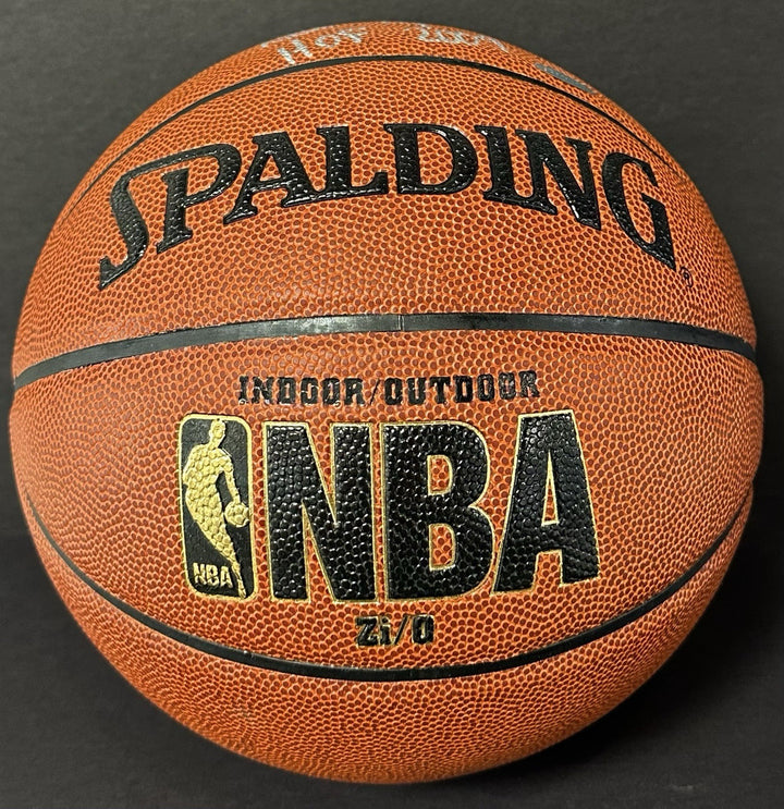 David Robinson Signed Spalding I/O Basketball Spurs HOF Dream Team Auto Steiner