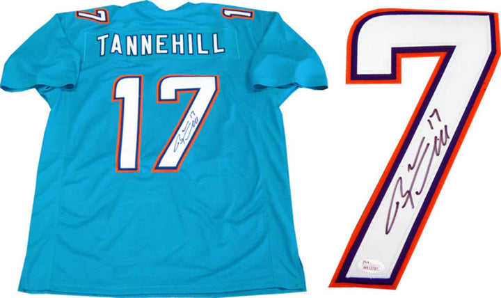 Ryan Tannehill Autographed Dolphins Jersey (JSA)
