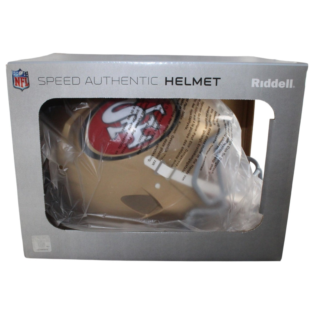 Brock Purdy Autographed San Francisco 49ers Authentic Helmet Beckett WIT 56909