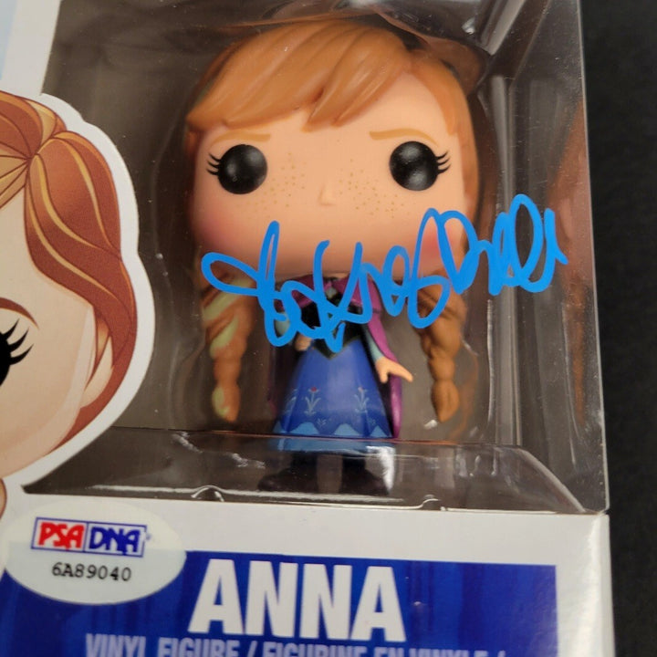 *READ* KRISTEN BELL Signed FROZEN "ANNA" Funko POP Vinyl Figure ~ PSA/DNA COA
