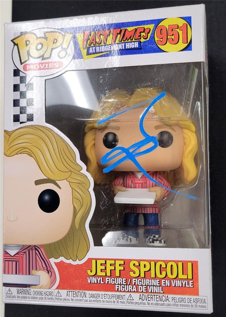 READ Sean Penn signed Jeff Spicoli Fast Times High Funko Pop! 951 autograph JSA