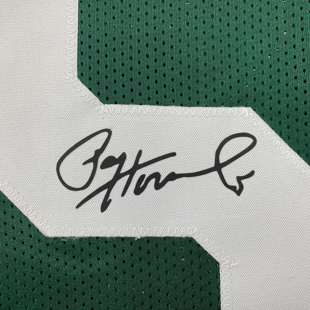 Facsimile Autographed Paul Hornung Green Bay Green Reprint Jersey Size Men's XL