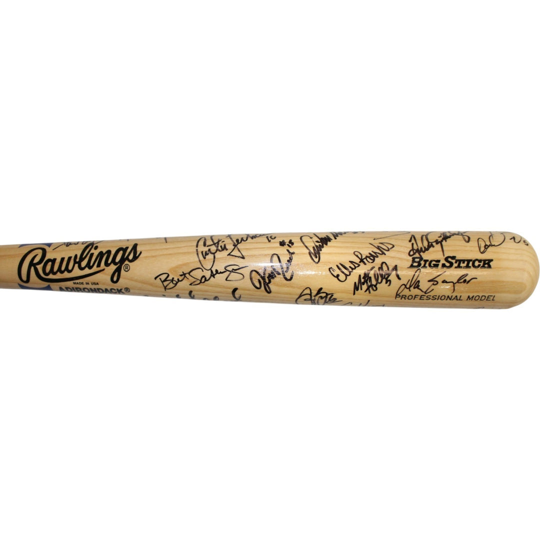 Helton Walker Holliday +28 Signed Colorado Rockies Rawlings Bat Beckett 55417