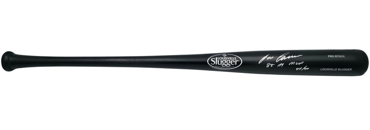 Jose Canseco Auto Black L Slugger Pro Stock Baseball Bat A's 88 AL MVP 40/40