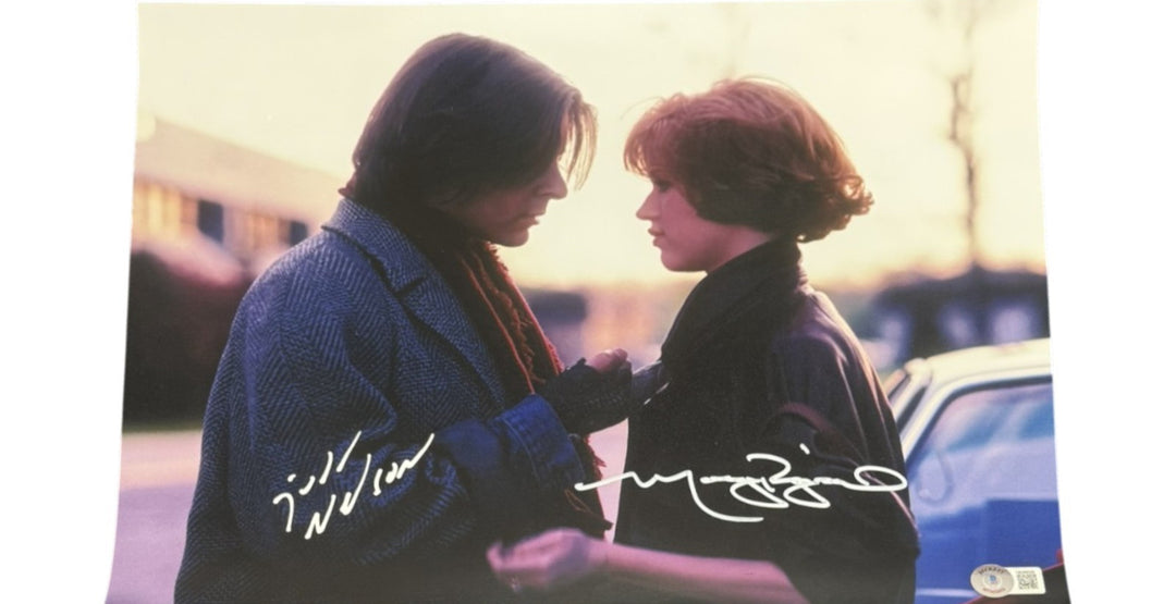 Judd Nelson Ringwald Autographed The Breakfast Club 11x14 Photo Beckett 54361