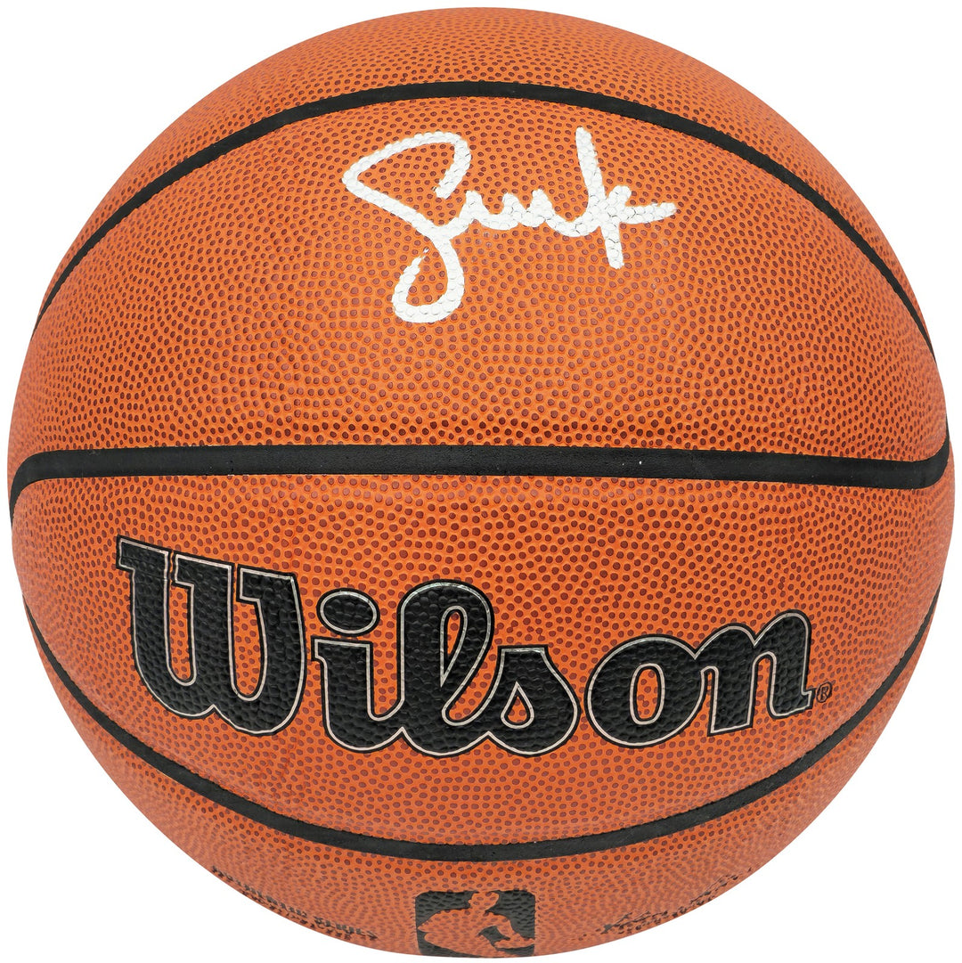 Steve Nash Signed Authentic Series I/O Basketball Phoenix Suns Beckett Wit