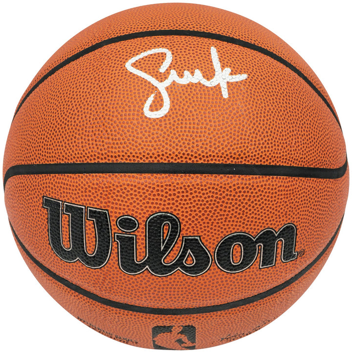 Steve Nash Signed Authentic Series I/O Basketball Phoenix Suns Beckett Wit