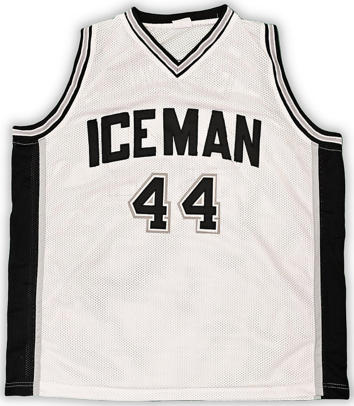 San Antonio Spurs George Gervin Autographed Signed White Jersey JSA