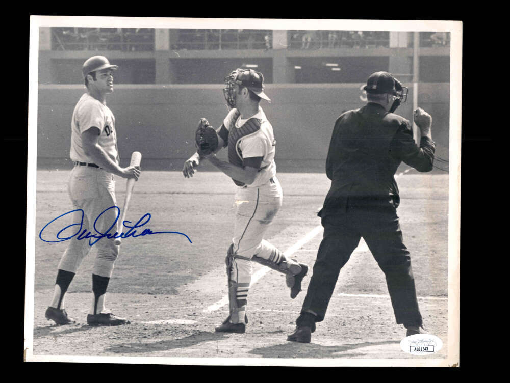 Bill Freehan JSA Signed 8x10 Original 1968 World Series Wire Photo Autograph