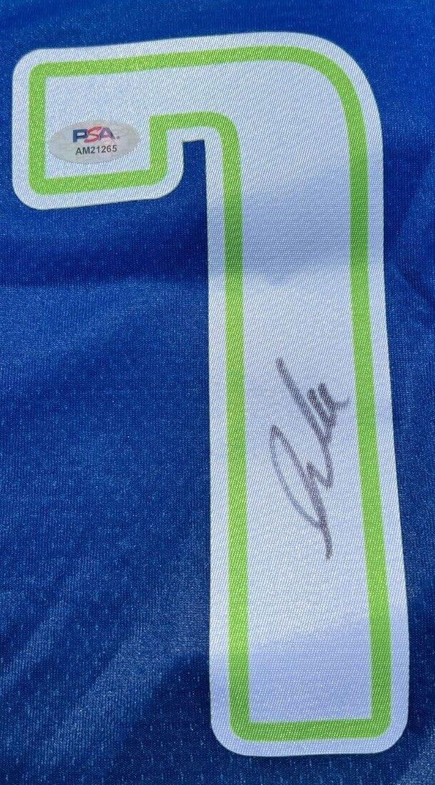 LUKA DONCIC SIGNED DALLAS MAVERICKS NIKE CITY EDITION BASKETBALL JERSEY PSA/DNA