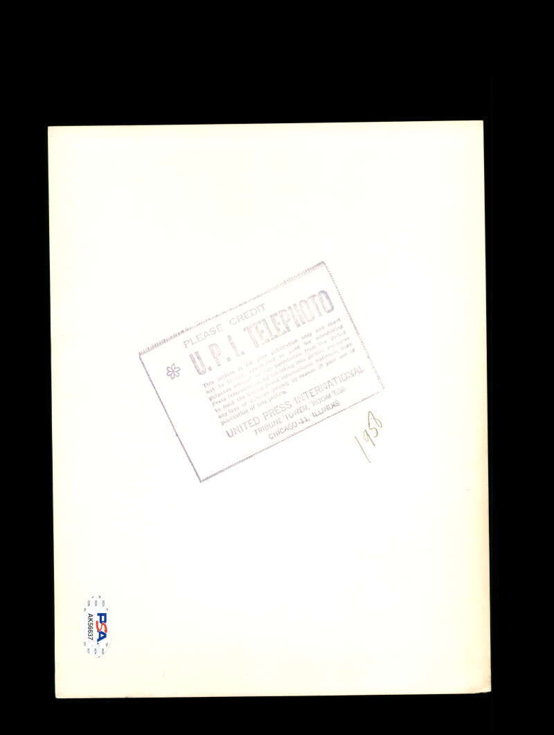 Jim Bunning Maxwell Virgil PSA DNA Signed 1958 8x10 Photo Autograph Tigers
